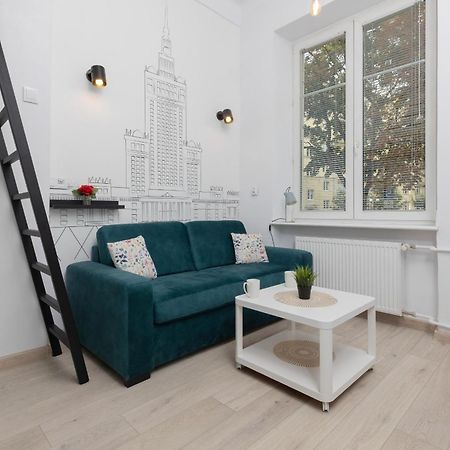 Aleja Wyzwolenia Studio with Mezzanine Warsaw Downtown by Noclegi Renters Buitenkant foto